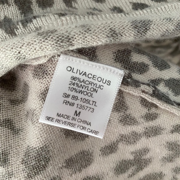 Leopard Print Sweater - Picture 3 of 4